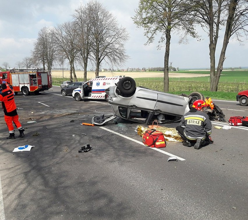 Do wypadku doszło w środę na drodze krajowej nr 94 w...