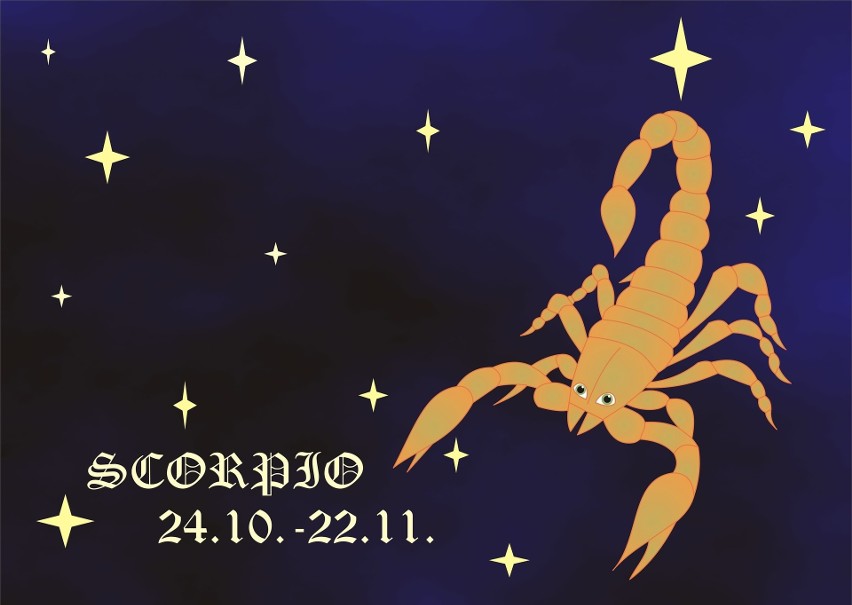 Skorpion to znak zodiaku który przyciąga do siebie innych...