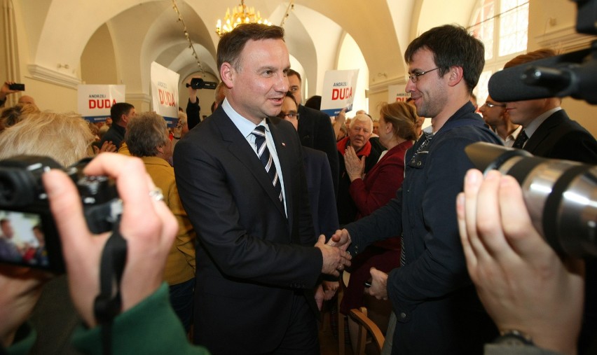 Andrzej Duda, kandydat Prawa i Sprawiedliwości na prezydenta...