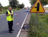 Z ostatniej chwili: w Gorzycach zginęła rowerzystka. Droga jest zablokowana