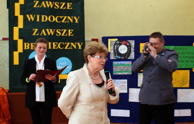 "Zawsze widoczny- zawsze bezpieczny&#8221; to hasło akcji zainaugurowanej w Szkole Podstawowej