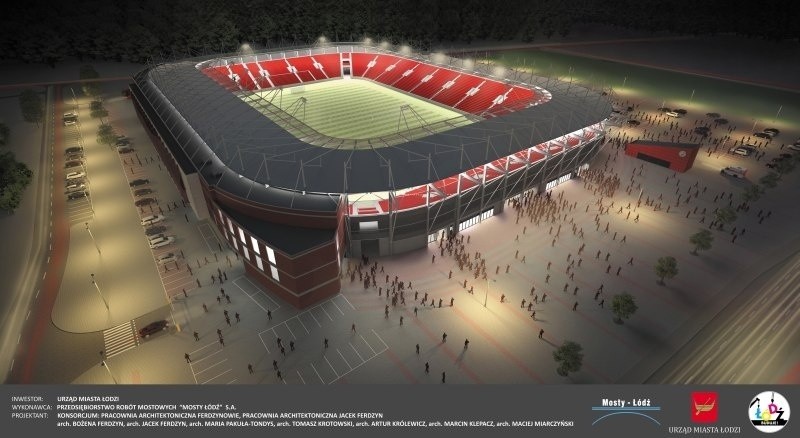 Stadion Widzewa Łódź - taki będzie! [zdjęcia, wizualizacje] 