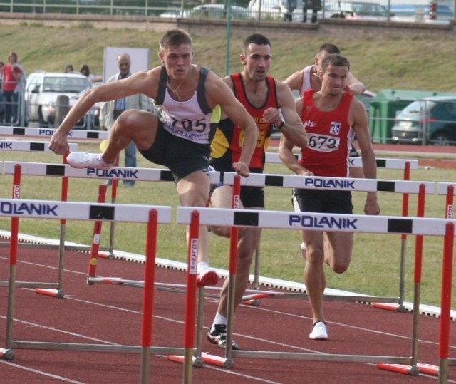 Bieg na 110 m ppł. zgromadził medalistów ostatnich mistrzostw Polski. Wygrał Dominik Bochenek.