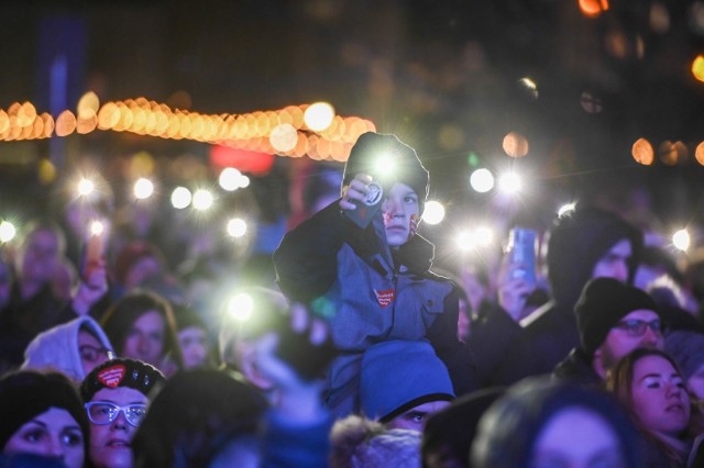 Wielka Orkiestra Świątecznej Pomocy w Gdańsku 2020, 12.01.2019.Koncert - Światełko do nieba