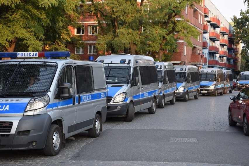 Zamknięta ulica Stacyjna, pełno policji. Co się działo?