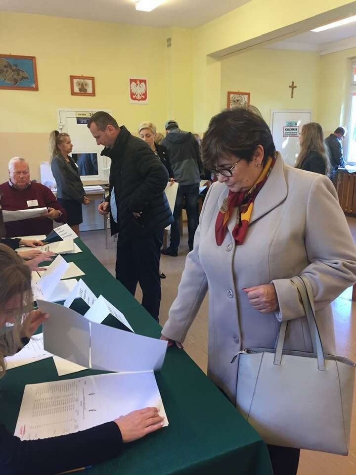 W Kielcach w komisji przy ulicy Łanowej zagłosowała...