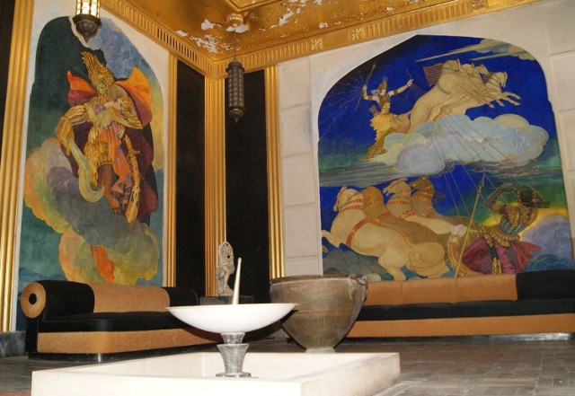 Malowidła Stefana Norblina w pałacu maharadży Umaid Singh'a w Indiach.