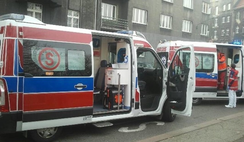 Wypadek tramwajów w Katowicach na Placu Wolności