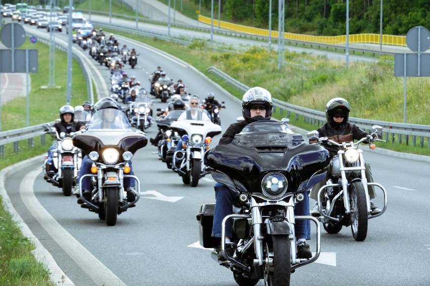 Wielka parada motocyklistów przejechała ulicami Białegostoku