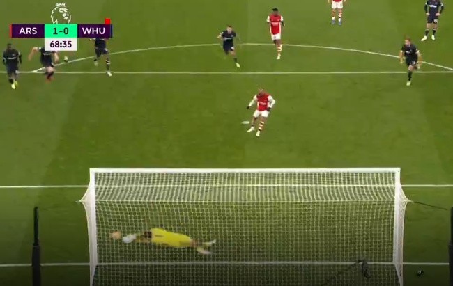 Łukasz Fabiański obronił rzut karny z Arsenalem. West Ham przegrał i stracił czwarte miejsce na rzecz Kanonierów