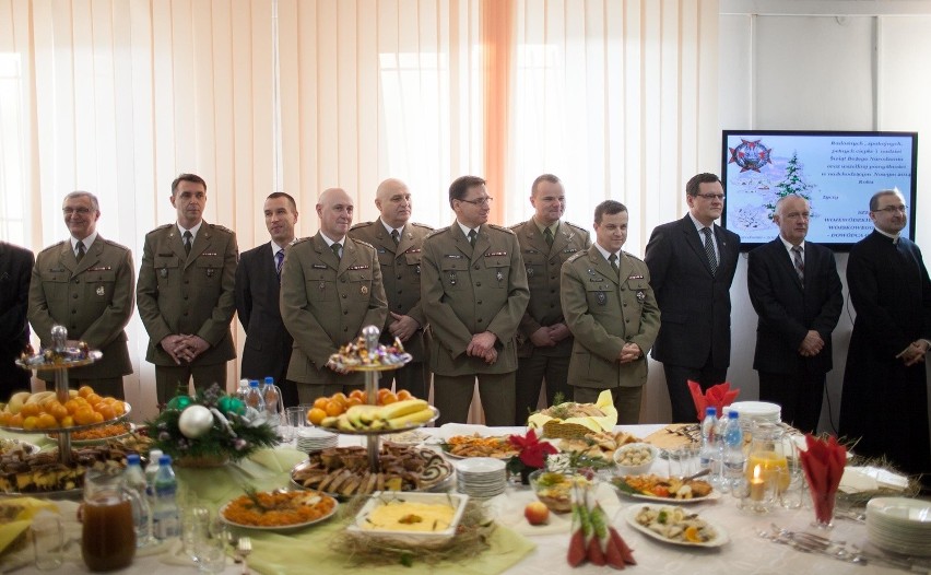 Spotkanie wigilijne w Wojewódzkim Sztabie Wojskowym [ZDJĘCIA]
