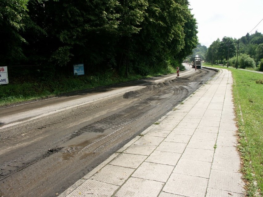 Frezowanie ul. Wyzwolenia w Wiśle to koszmar dla...