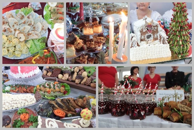 Wystawa stołów wigilijnych i świątecznych w Chodczu. Powiat włocławski przygotował już po raz 21. wystawę świąteczną, w której udział wzięły koła gospodyń z całego powiatu oraz szkoły i stowarzyszenia. Zobaczcie na zdjęciach, jakie potrawy przygotowali.
