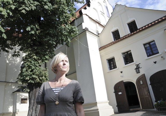 Malarka Dorota Cichowicz ma zastrzeżenia do prac konserwatorskich w kościele Piotra i Pawła na toruńskim Podgórzu