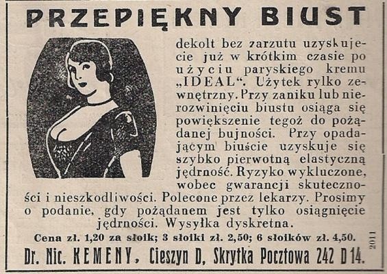 Reklamy sprzed 100 lat.