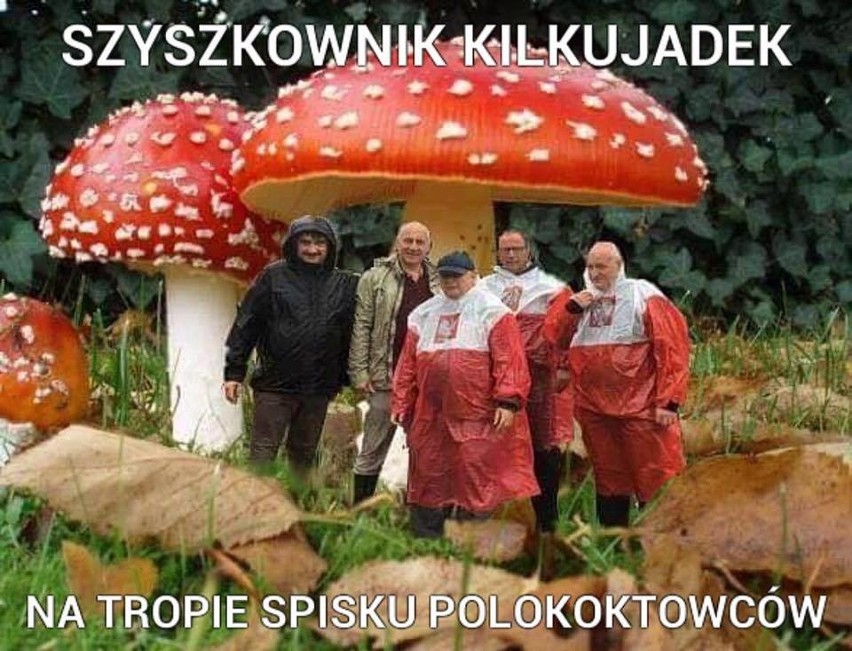 Jarosław Kaczyński i jego patriotyczna peleryna MEMY...