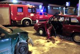 Wypadek na Zgierskiej. Próbował ominąć tramwaj. 3 osoby zostały ranne [ZDJĘCIA]