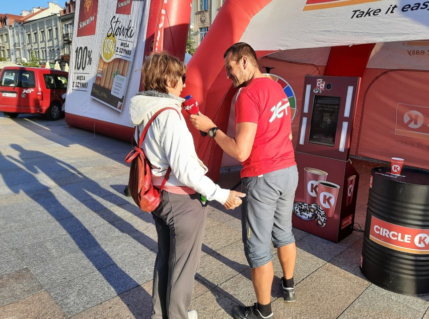 Śniadanie z Radiem Zet na Rynku Kościuszki w Białymstoku