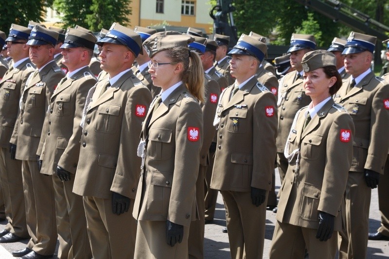 Opolscy logistycy, którzy z okazji jubileuszu otworzyli...