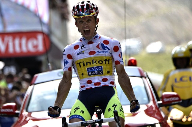 Rok 2014. Chwile wielkiej chwały Rafała Majka na górskich etapach Tour de France.