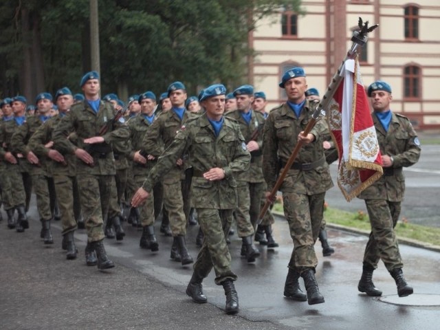 Jednostka wojskowa przy ul. Koszarowej.