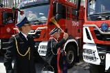 Nowe wozy dla strażaków - zawodowców i ochotników ze Świętokrzyskiego. Zobacz gdzie trafią [ZDJĘCIA]