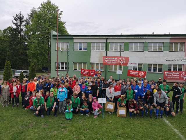 Szkoła w Adamowie była gospodarzem turnieju drużyn Olimpiad Specjalnych.