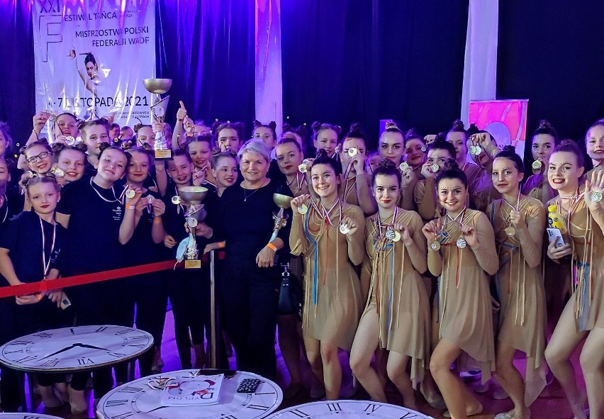 Tancerze Kleksów wywalczyli dwa tytuły mistrza i jeden...