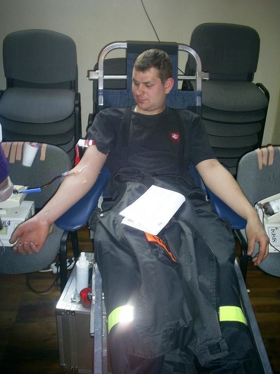 Jednym z dawców krwi w ramach akcji Motoserce okazał się...