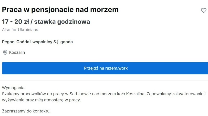 Praca sezonowa nad morzem lato 2023. Praca nad morzem na wakacje z zakwaterowaniem lub bez OFERTY