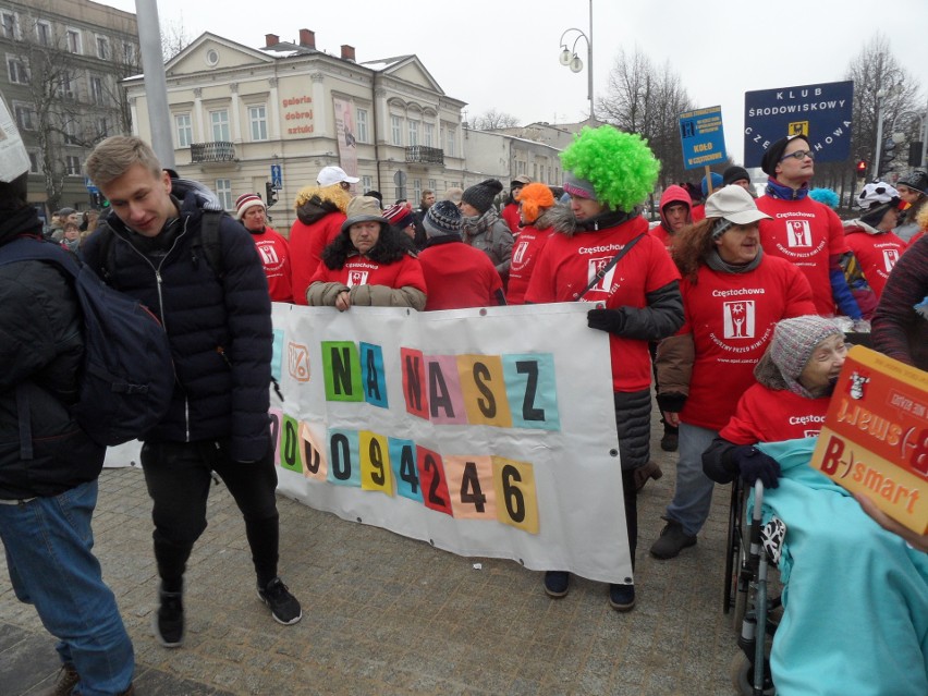 Happening w Częstochowie: zostaw w mieście 1 procent podatku [ZDJĘCIA]