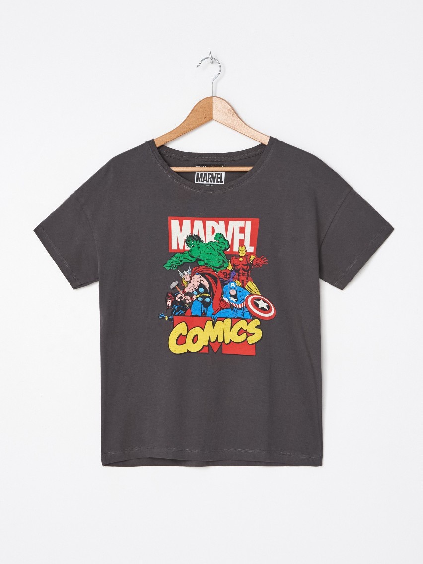 Koszulka z nadrukiem Marvel...