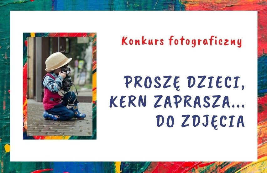 Konkurs fotograficzny dla dzieci zorganizowany przez bibliotekę 