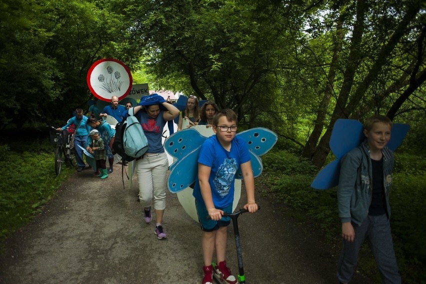 Kraków. Piknik protestacyjny przeciwko zabudowie Zakrzówka [ZDJĘCIA]