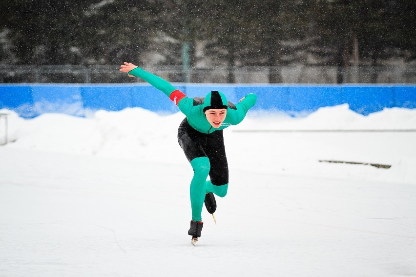 Zawody łyżwiarstwa szybkiego OOM 2016 rozegrano w Sanoku bo...