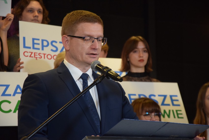 Krzysztof Matyjaszczyk, prezydent Częstochowy, oficjalnie...