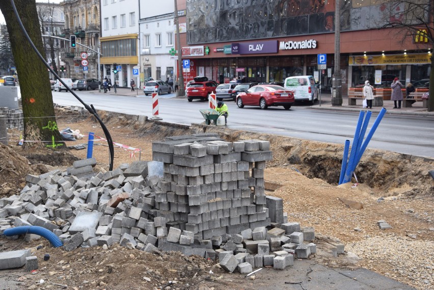 Przebudowa linii tramwajowej w centrum Częstochowy...