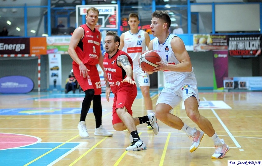 I liga: Energa Kotwica Kołobrzeg - Wisła Chemart Kraków 86:84 [ZDJĘCIA]