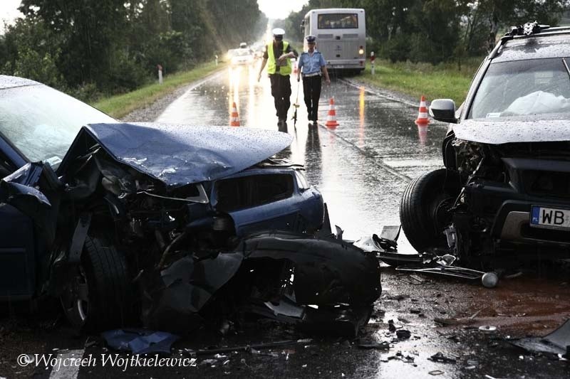 Wypadek na drodze do Dobrzyniewa