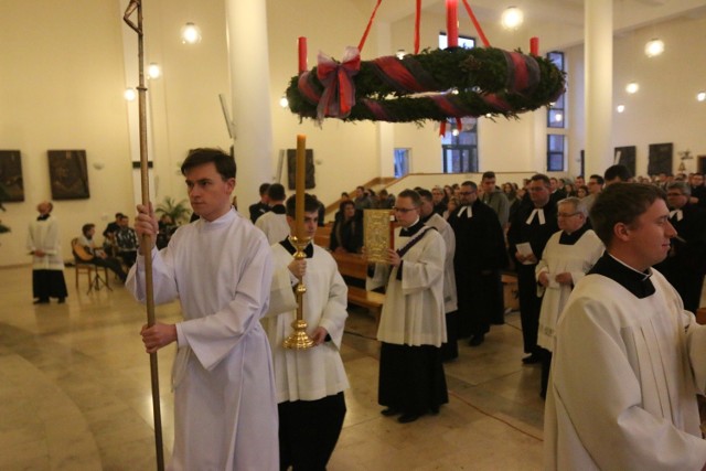 Ekumeniczne nabożeństwo w kościele seminaryjnym w Opolu.