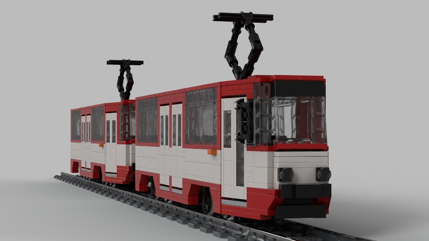 Szczecińskie tramwaje w zestawie LEGO? Jest taki pomysł. Zobacz zdjęcia!