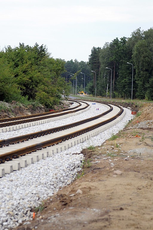 Budowana linii tramwajowej do Fordonu - ulica Lewińskiego