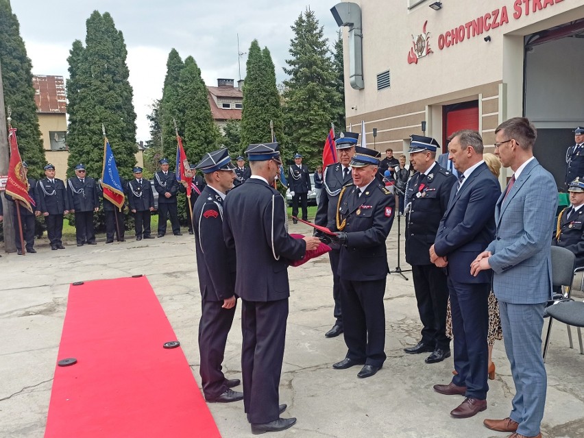 Brok. 120-lecie OSP. Jubileusz Ochotniczej Straży Pożarnej w Broku. 14.05.2022. Zdjęcia