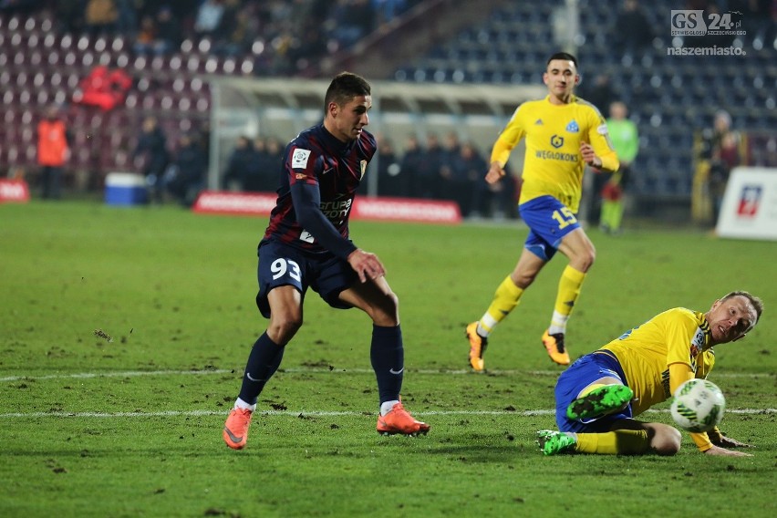 Pogoń Szczecin - Ruch Chorzów 2:3. Tym razem emocji nie brakowało