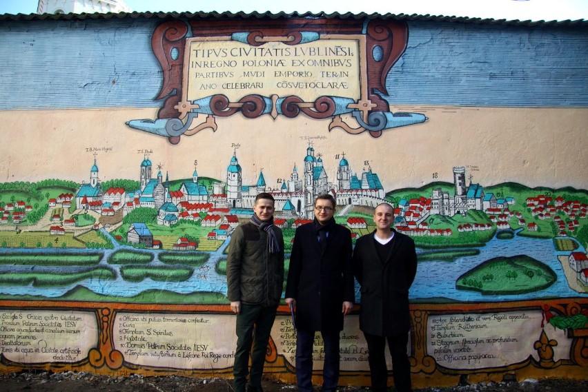 Nowy mural w Lublinie. Stoi za nim były poseł (WIDEO)