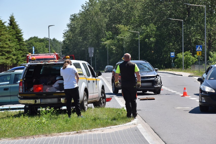 Wypadek na ul. Wojska Polskiego w Koszalinie