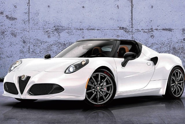 Alfa Romeo 4C Spider zapewnia duży komfort jazdy nawet przy otwartym dachu