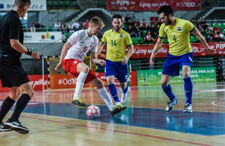 W towarzyskim meczu futsalu rozegranym w bydgoskiej...