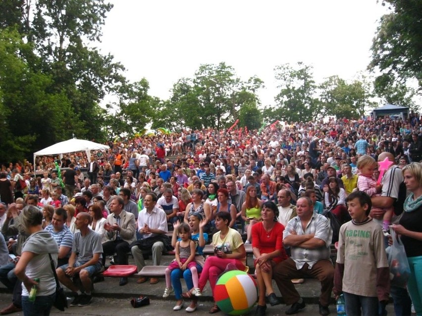 Wielu mieszkańców Wąbrzeźna spędziło sobotę na Podzamczu