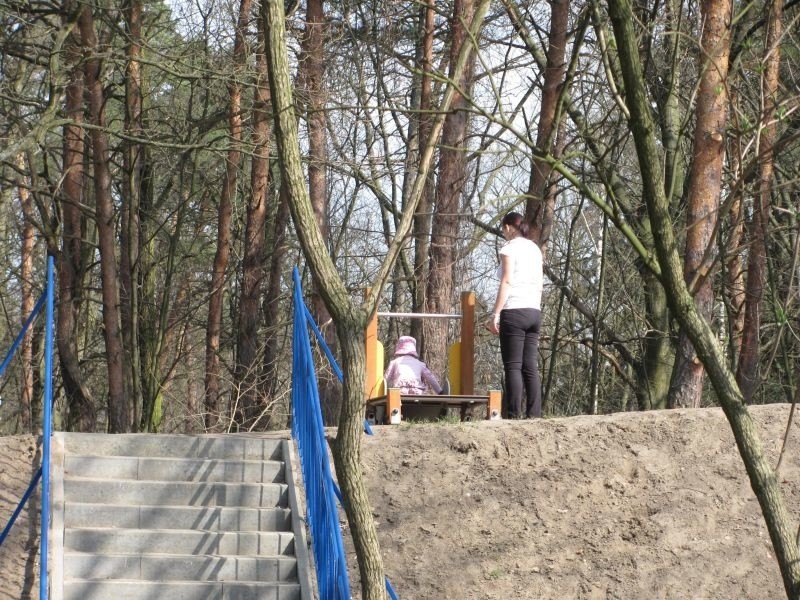 Tak wygląda nieskończona jeszcze Górka Aktywności.